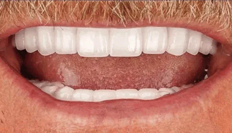 Cosmetic Denture Upper & Lower after